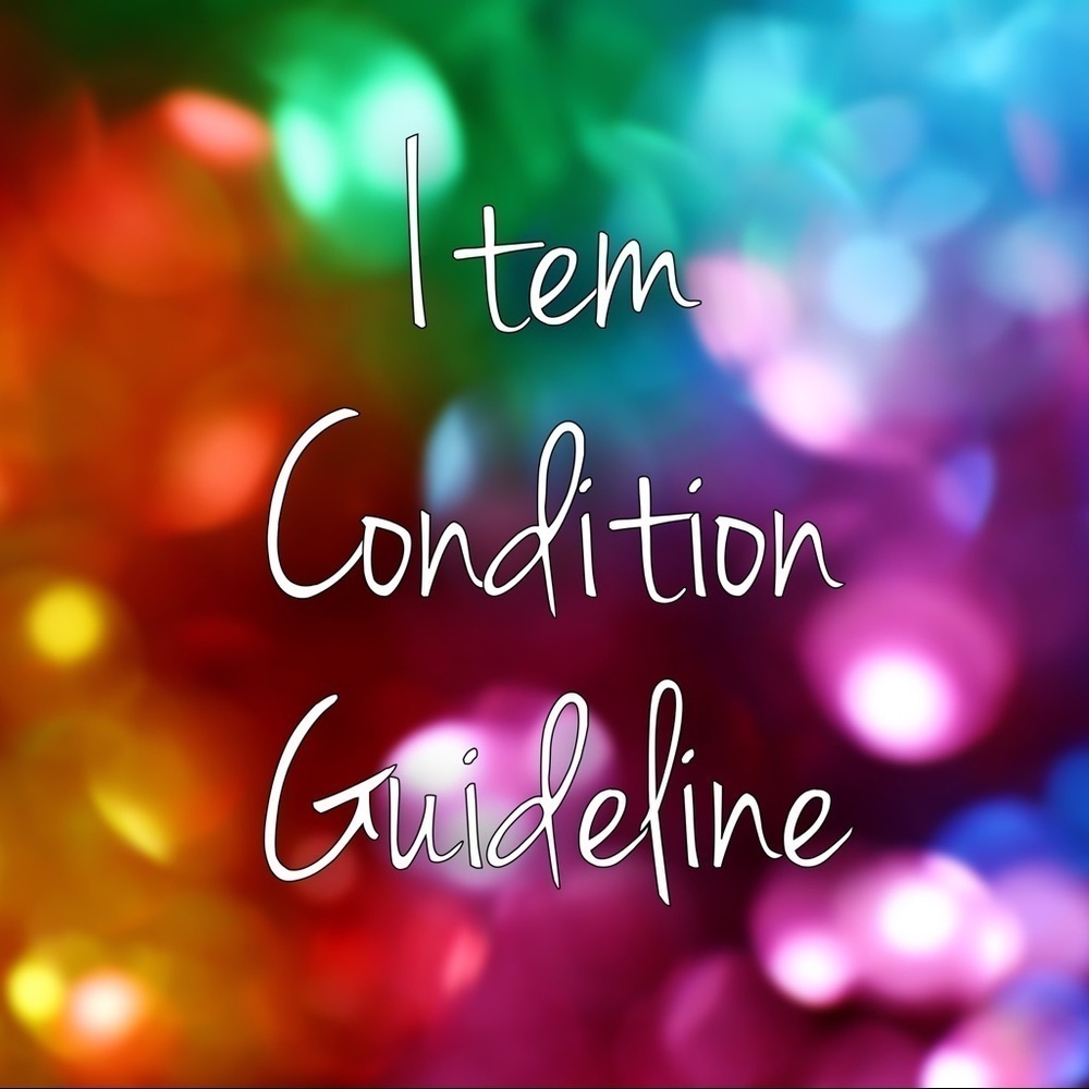 Item Condition Guidelines for My Closet